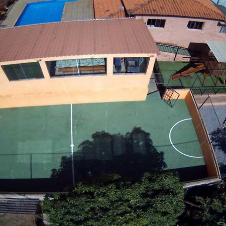 Chacara Bella Vida Com Piscina Churrasqueira Salao De Festas Fogao A Lenha Quadra Aracariguama Kültér fotó