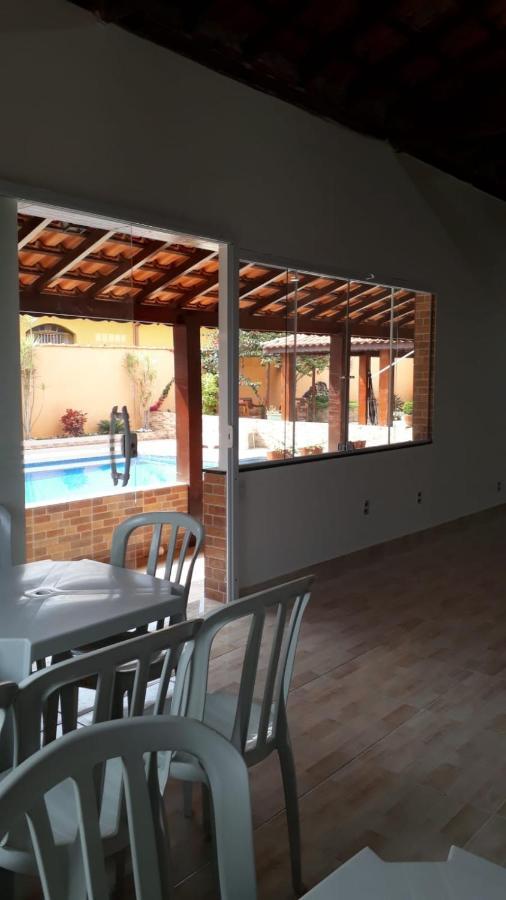 Chacara Bella Vida Com Piscina Churrasqueira Salao De Festas Fogao A Lenha Quadra Aracariguama Kültér fotó