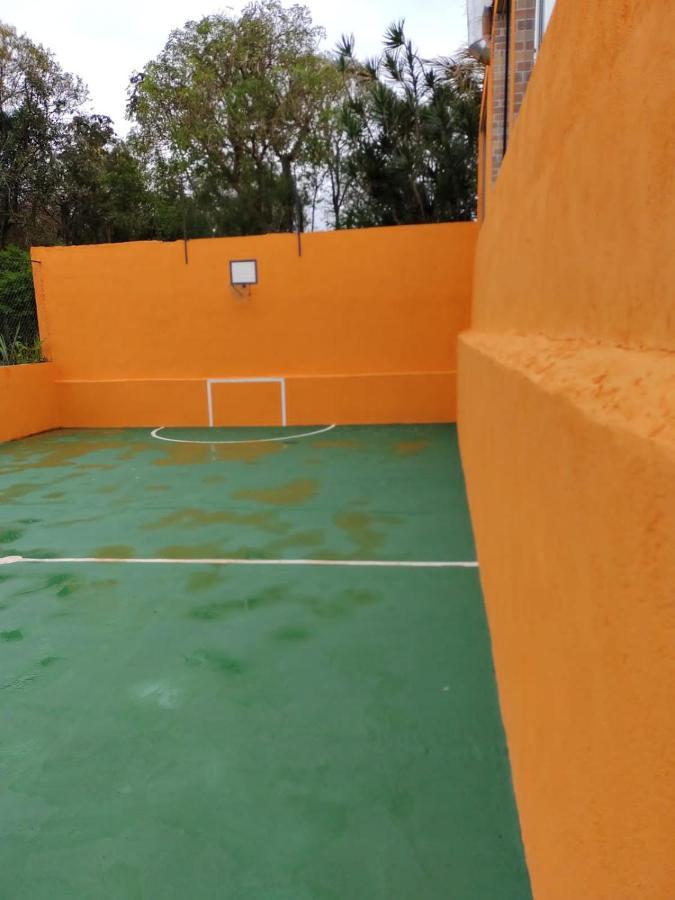 Chacara Bella Vida Com Piscina Churrasqueira Salao De Festas Fogao A Lenha Quadra Aracariguama Kültér fotó