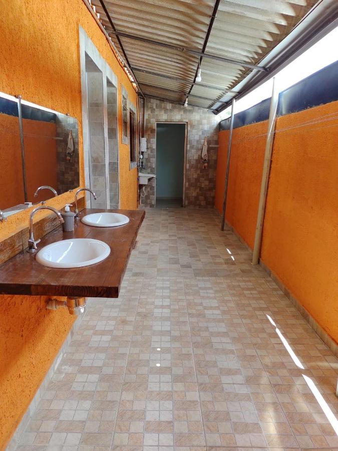 Chacara Bella Vida Com Piscina Churrasqueira Salao De Festas Fogao A Lenha Quadra Aracariguama Kültér fotó