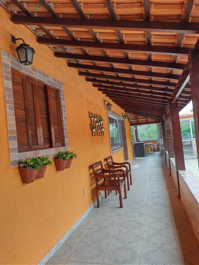 Chacara Bella Vida Com Piscina Churrasqueira Salao De Festas Fogao A Lenha Quadra Aracariguama Kültér fotó