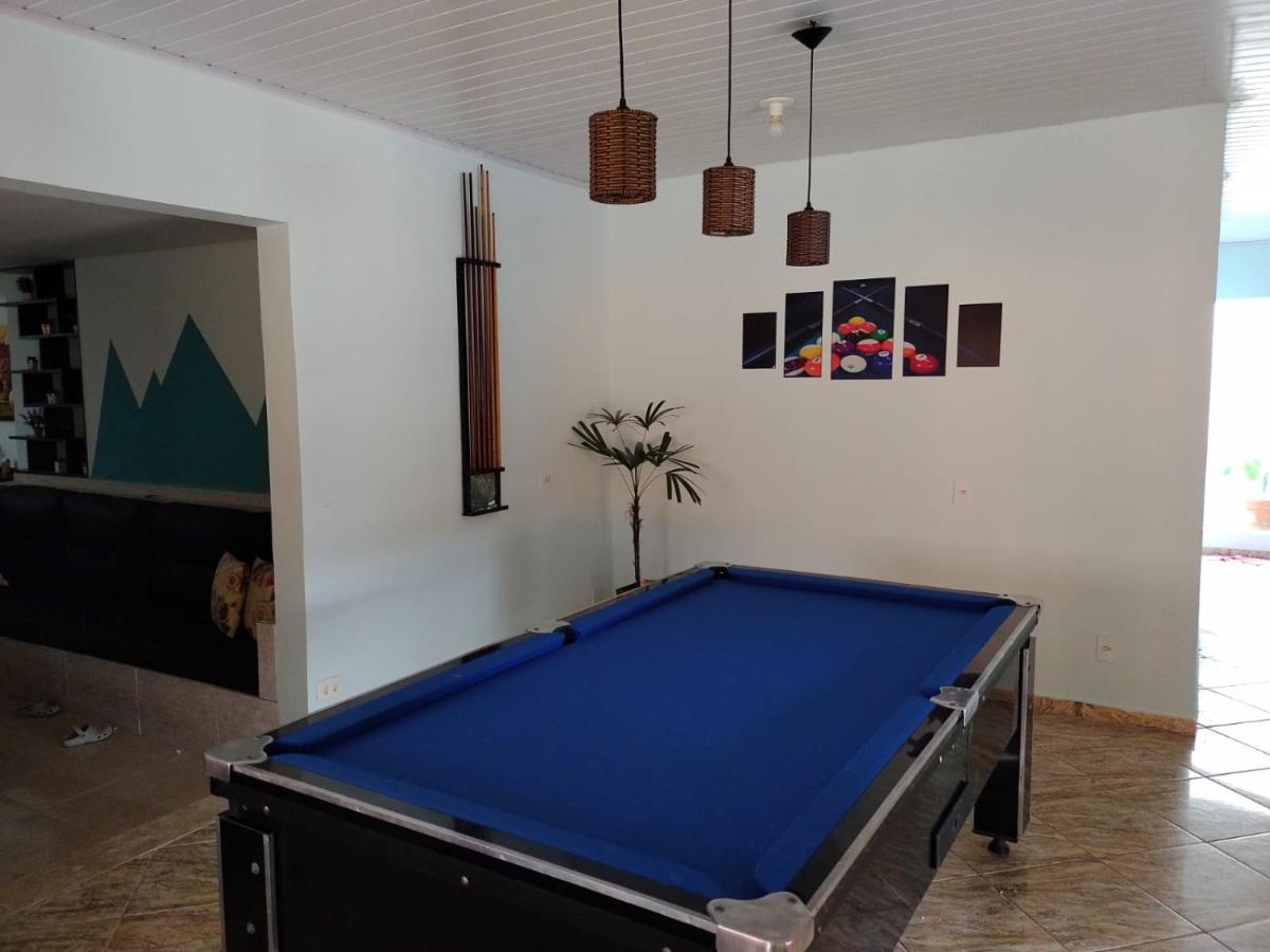 Chacara Bella Vida Com Piscina Churrasqueira Salao De Festas Fogao A Lenha Quadra Aracariguama Kültér fotó